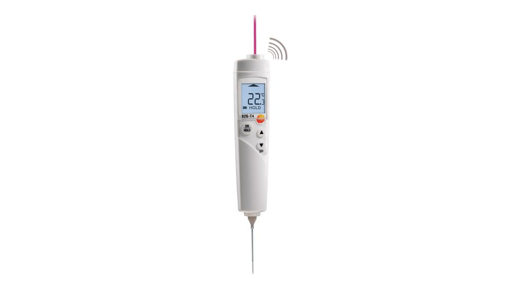 IR-thermometer met penetratiesonde 6:1 -50 ... 300°C NTC -50 ... 230°C